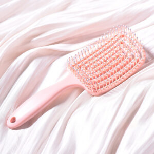 Enacolor Femal Bend Massage High Vertex Top Hair Comb Rib