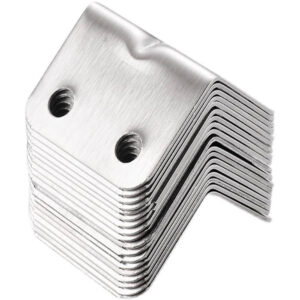 20pcs/lot 90 degree angle L bracket angle stainless steel bracket angle bracket suitable for tables, chairs, cabinets, wardrobes
