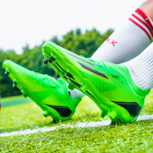 FG/TF Soccer Shoes Society Men’s Football Boots Grass Anti-Slip Outdoor Training Cleats Futsal Sneakers Children Sports Footwear