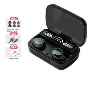 Two Pairs of Headphones TWS Wireless Bluetooth 5.3 Earphones Stereo Noise Reduction Sports Waterproof Headsets With Microphone
