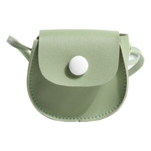 Lovely and Sweet Korean Version Side Bags for Girls Fashion All-match Chain Round Crossbody Bags Children’s shoulder bag