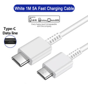 For Samsung 45W Super Fast Charger For Samsung Galaxy S24 S20 S21 S22 S23 Ultra Plus A54 5G USB Type C Charger Fast Charge Cable