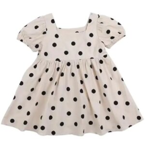 Summer Baby Dress Girl Clothes Kids Hubble-bubble Sleeve Princess Dresses Popular Hot Style Child Dress Vestidos