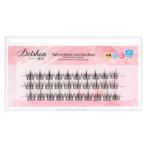 Manga Lashes Thick Little Devil False Eyelashes Bundles Single Cluster Segmented Cos Eyelashes Eye Extension Makeup Tools