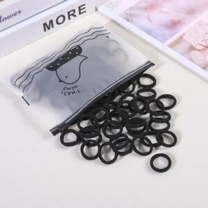 100PCS Children Headband High Elastic Solid Color Scrunchies Kids Baby Hair Bands Headwear Hair Accessories Gifts Holder