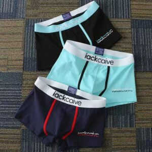 3Pcs Lot Men Panties Boxer Shorts Cotton Men’s Underwear Breathable Man Underpants Sports Comfort Male Boxers L-3XL