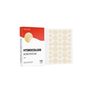 144pcs/set Face Skin Care Acne Pimple Patch 2 Sizes Invisible Professional Healing Absorbing Spot Sticker Covering for Men Women