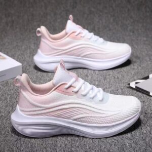 Womens Running Shoes Breathable Sport Fashion Sneakers Athletic Outdoor Gym Training Jogging Walking Tennis Shoes Ladies