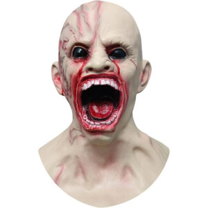Zombie Mask Creepy Halloween Props Scary Realistic Face Mask Adult Party Cosplay Costume Props Horror Infected Zombie Masks