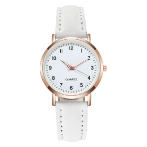 Watch Ladies Women’s High-end Male Female Quartz Men Watches Stainless Steel Luminous Dial Leisure Wristwatch Ladies Girls Clock