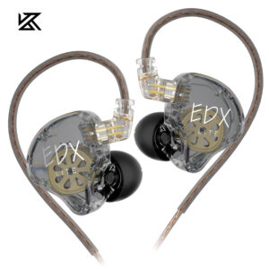 Original KZ EDX Lite HIFI Bass Earphones Stereo Music Earbuds In Ear IEM Monitor Stage Live Headphones Gaming Sports Headset Pro