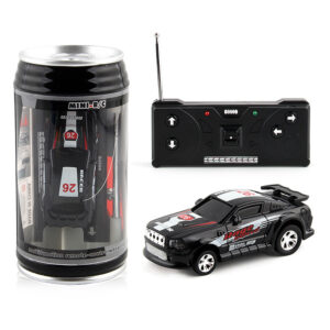 Can Remote Control Car Four-Way Wireless Racing Car with Roadblocks Mini Children’s Can
