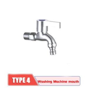 Washing Machine 2 in 1 Tap Double Ended Brass Faucet Multifunctional Outdoor Garden Sink Mop Pool Faucet Bathroom Accessories
