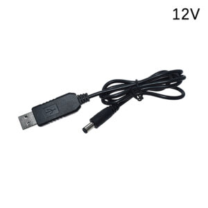 USB Power Boost Line DC 5V To DC 9V / 12V Step UP Module USB Converter Adapter Router Cable 2.1×5.5mm Plug Fengshi