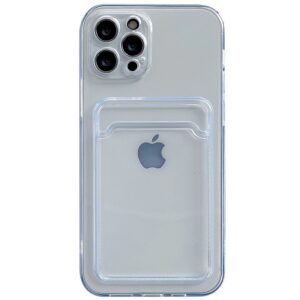 Transparent Card Holder photo Phone Case For iphone 11 12 13 Pro Max XS X XR 7 8 Plus Fashion new products