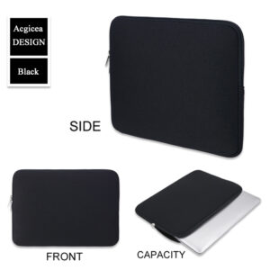 Portable Laptop Bags 6-15.6Inch Laptop Sleeve Bag Soft Notebook Case for Macbook Dell Pouch Skin Cover Travel Business Briefcase