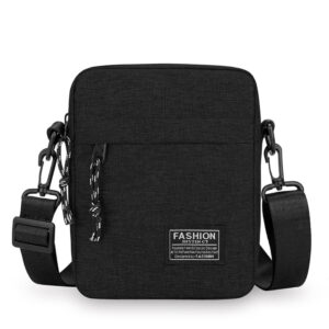 1PC Men’s Satchel Fashion Oxford Cloth Shoulder Bag Men’s Casual Diagonal Crossover Fashion Hand Machine Small Square Bag