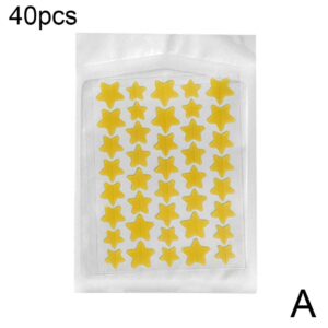 35/40Pcs Colorful Cute Star Heart Shaped Acne Treatment Sticker Invisible Acne Cover Pimple Patch Skin Care