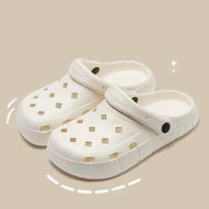 Clogs Women Sandals Summer Casual EVA Lightweight Outdoor Women’s Shoes Anti Slip Thick Sole Beach Slides Couple Garden Shoes