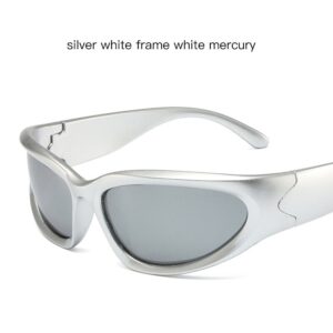 Cycling Sports Mirror Fashion Personalized Sunscreen PC Sunglasses Retro