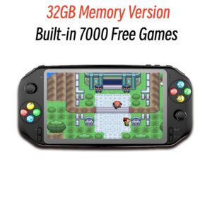 Portable Retro Game Console 7 inch HD Screen Arcade Video Gaming Console Handheld With 7000 Free Games For PS1/MAME Boy Kid Gift