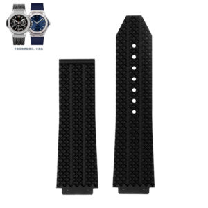 25*19mm Silicone Watch Band for HUBLOT BIG BANG Classic Fusion Series Waterproof Men Sport Watch Strap 25*17mm Watch Accessories