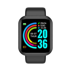 Sport Bluetooth Smart Watches Color Screen Life Waterproof Fitness Bracelet With Health Blood Pressure Heart Rate Sleep Monitor