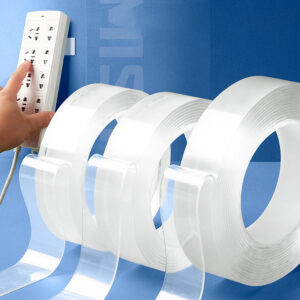 1M/2M/3/5M Nano Tape Double Sided Tape Transparent NoTrace Reusable Waterproof Adhesive Tape Cleanable Home gekkotape