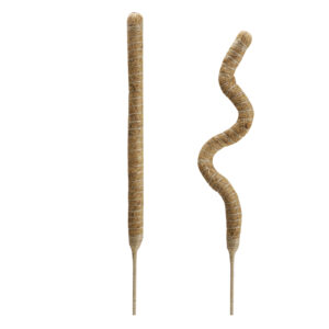 2pc Pack Bendable Moss Pole for Plants Climbing Coco Coir Plant Support Sticks for Indoor Balcony Garden Potted Monstera Plants