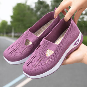 Sports shoes women’s shoes 2024 new breathable casual women’s running shoes casual shoes lightweight anti odor mesh surface