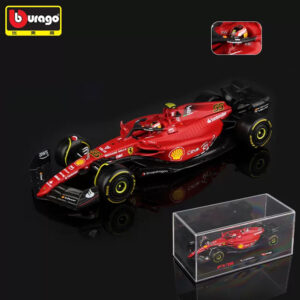 Bburago 1:43 F1 Red Bull Racing TAG Heuer 2022 Ferrari Racing Model 75th Anniversary Edition F1-75 Monza Model Toy Collectible