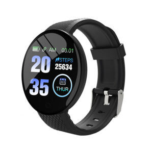 D18 Bluetooth Smart Bracelet Color round Screen Heart Rate Blood Pressure Sleep Monitoring Pedometer Sports Fitness Smart Watch