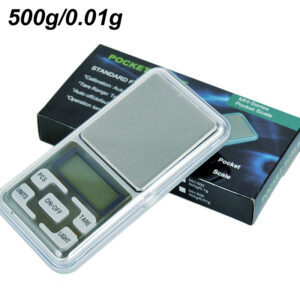 High Precision Balance 500g0.01g Electronic Weight Scale LCD Digital Pocket Jewelry Diamond Retail Box Backlight For laboratory