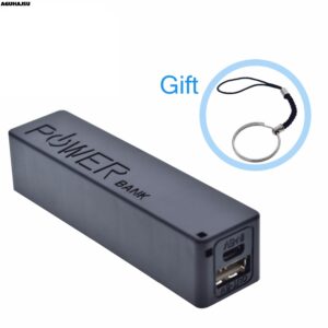 USB Power Bank Case Kit 18650 Battery Charger DIY Box Shell Kit Black For Arduino molewei