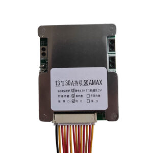 BMS 13S 18650 Li-Ion Battery Pack Protection Board 48V 50A Lithium Battery Power Protection Board for Electric Car Battery