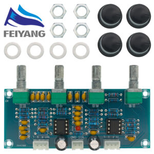 XH-A901 NE5532 Tone Board preamp Pre-amp With treble bass volume adjustment pre-amplifier Tone Controller For amplifier Board