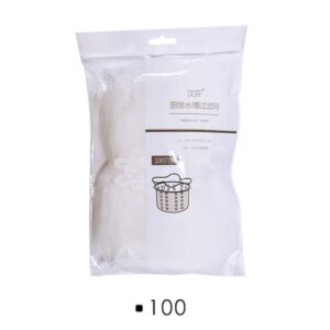 Kitchen Sink Strainer Mesh Bag 30/100pcs Disposable Sink Net Strainer Filter Bags for Collecting Food Waste Leftover Garbage