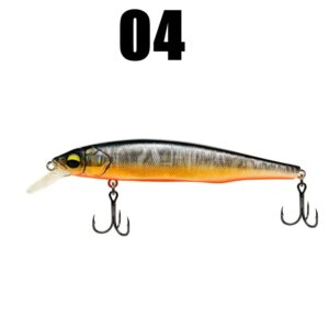 GREENSPIDER New Suspending Fishing Lure Minnow Wobbler Artificial Bait Hard Bait Suspending 110mm 18.5g 2 Hooks
