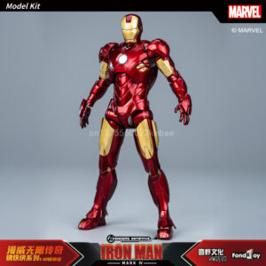Original Fondjoy Iron Man Figurine Action Figure Mark I II III IV V VI VII Model Toy 26cm GK Collection Decoration Birthday Gift