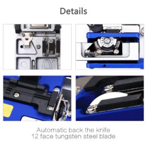 FC-6S Fiber Cleaver Stripping Cutter Tools Fiber Optic Cable Cutter Cold Contact Dedicated FTTH Tool