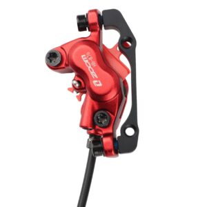 ZOOM 4 Pistons Bike Hydraulic Brakes HB-876 ,Red 800mm/1400mm
