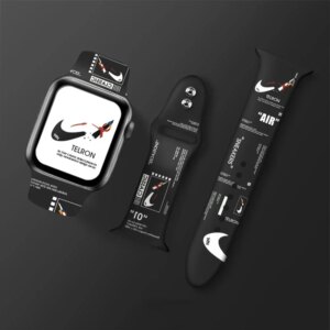 Sports Silicone Band For Apple Watch Ultra 49mm 38 42mm 40 44mm 41mm 45mm Soft Band For iWatch Series 9 8 7 6 se 5 4 3 Bracelet