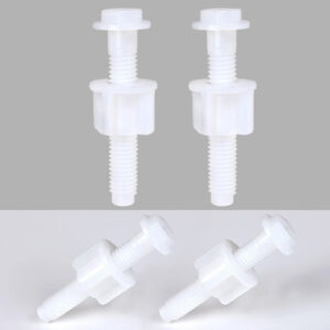 2pcs Toilet Seat Hinge Bolts Screw Fixing Fitting Kit Bathroom Toilet Seat Repair Screws Accessories Tools