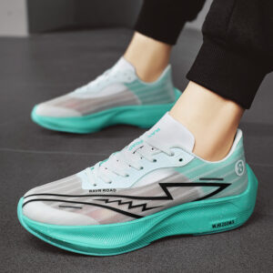 Men’s Sports Shoes Sneakers Carbon Plate Running Shoes Male Marathon Racing Shock-absorbing Athletics Training Shoes for Women