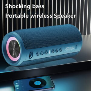 ZEALOT S51 Pro 40W Wireless Speakers, Outdoor Portable Subwoofer Speaker, Waterproof IPX 6, Dual Pairing,5200mAh Battery.