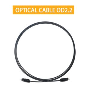 Digital Optical Audio Toslink Cable Gold Plated 6FT 1.8M 3M SPDIF MD DVD Gold Plated Cable High Quality