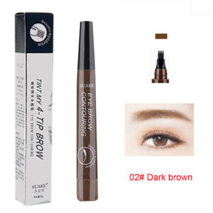 Eyebrow Pen Waterproof Fork Tip Eyebrow Long Lasting 5ml Partijbenodigdheden