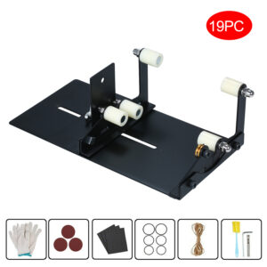 19PC Glass Bottle Upgrade Version Square and Round Wine Beer Glass Sculptures Cutter for DIY Glass Cutting Machine Metal