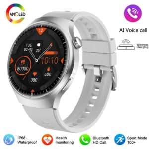 For Huawei GT4 PRO Smart Watch Men Watch 4 Pro AMOLED HD Screen Bluetooth Call GPS NFC Heart rate BloodSugar SmartWatch 2024 New