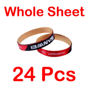 24 Pcs Original SANWEI Table Tennis Racket Edge Tape Side Protector Ping Pong Bat Protection Tape